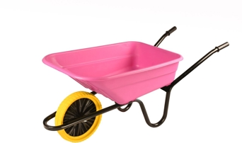 Walsall 85L Galvanised Builders Wheelbarrow