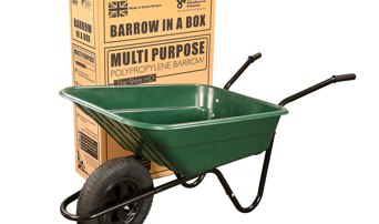 Walsall 85L Galvanised Builders Wheelbarrow
