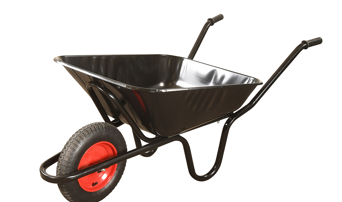 Walsall 85L Galvanised Builders Wheelbarrow