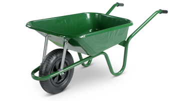 Walsall 85L Galvanised Builders Wheelbarrow