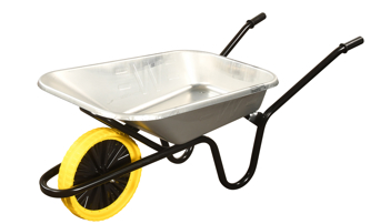 Walsall 85L Galvanised Builders Wheelbarrow