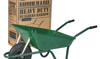 Walsall 85L Galvanised Builders Wheelbarrow