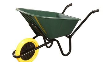 Walsall 85L Galvanised Builders Wheelbarrow