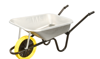 Walsall 85L Galvanised Builders Wheelbarrow